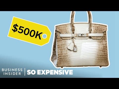 Why Birkin Bags Are So Expensive | So Expensive thumbnail
