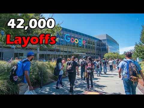 42,000 Tech Layoffs in 2024 Already - AI is the cause - Deny, Downplay, Distract [Propaganda] thumbnail