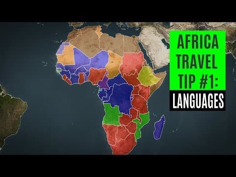 Africa Travel Tip #1: Which countries speak English, French, or Portuguese thumbnail