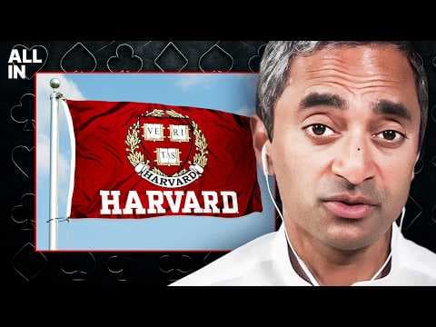 "Harvard Is Cooked" Chamath Palihapitiya On Harvard’s Future thumbnail