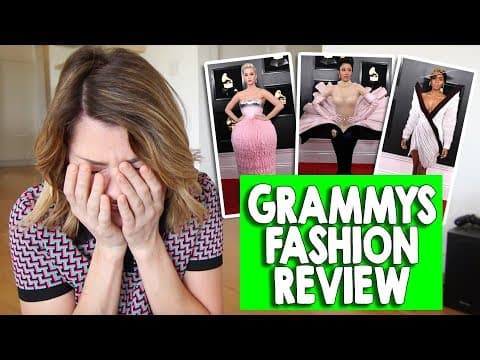 GRAMMYS FASHION REVIEW 2019 // Grace Helbig thumbnail