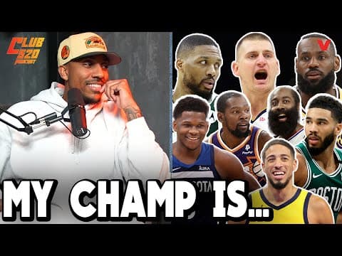Jeff Teague predicts NBA Playoffs: Bucks are due, Jokic UNSTOPPABLE, Clippers title favs? | Club 520 thumbnail