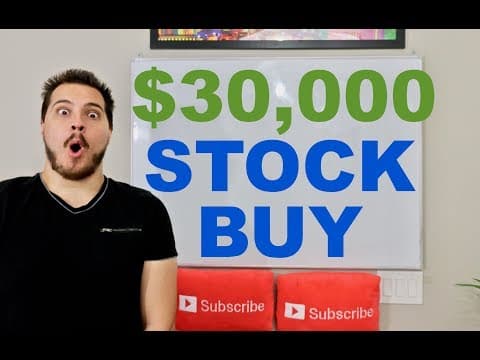 I Will Buy $30,000 in Stocks in 7 Days (what i will buy revealed) thumbnail