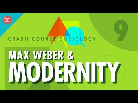 What Is Max Weber's Theory of Modernity and Rationalization? thumbnail
