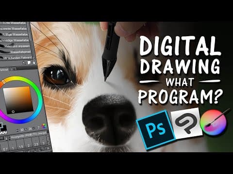 DIGITAL ART - Which App should you use? | Drawinglikeasir thumbnail