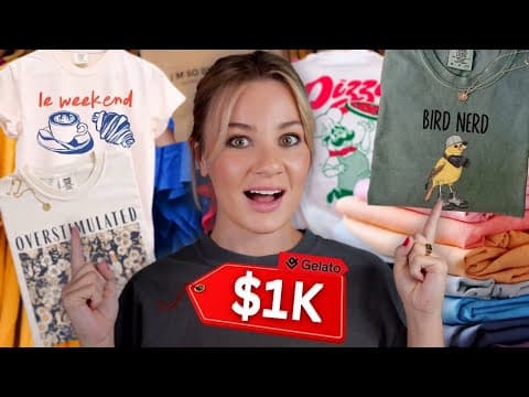 How To Create 100 Shirts in 5 Minutes FOR FREE thumbnail