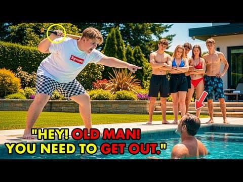 HOA Karen’s Spoiled Son Ordered Me to Leave My Own Pool — Not Knowing I’m the Sheriff! thumbnail