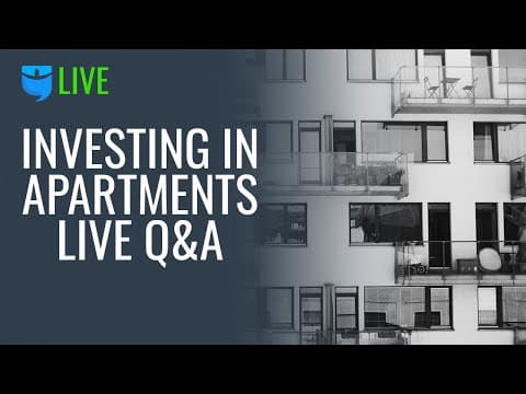 Investing In Apartments | Live Real Estate Investing Q&A thumbnail