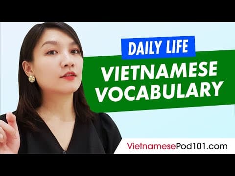 Talking about Chores in the House in Vietnamese thumbnail