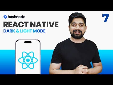 Dynamic Theming in React Native: A Guide to Hooks thumbnail