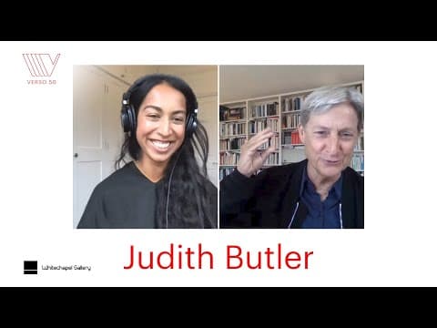 Judith Butler: on COVID-19, the politics of non-violence, necropolitics, and social inequality thumbnail