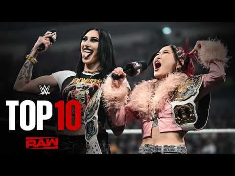 Top 10 Raw moments: WWE Top 10, Jan. 12, 2026 thumbnail