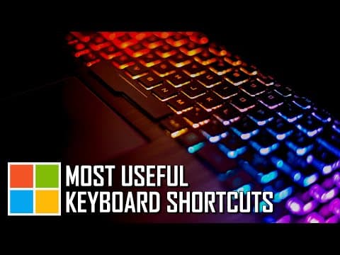20 Most Useful Keyboard Shortcuts in Windows thumbnail