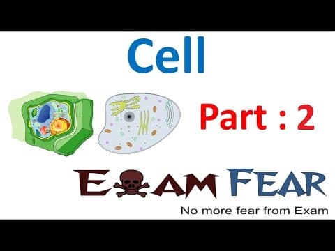 Biology Cell Part 2 (Cell Theory) Class 8  VIII thumbnail