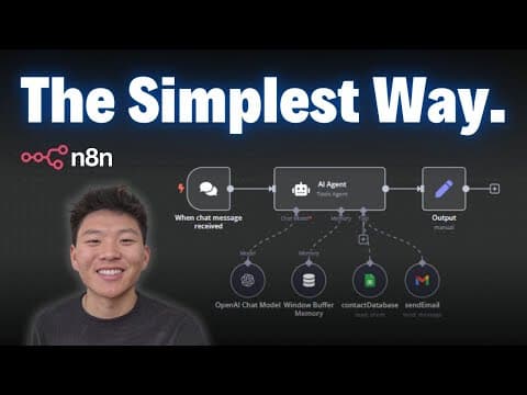 How I'd Teach a 10 Year Old to Build AI Agents (No Code, n8n) thumbnail