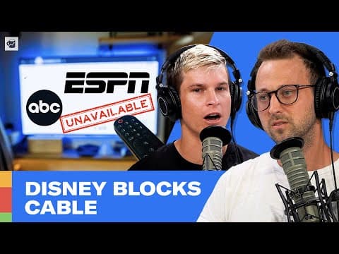 Millions Lose ESPN and ABC In Disney-Spectrum Beef & NYC's Airbnb Crackdown thumbnail