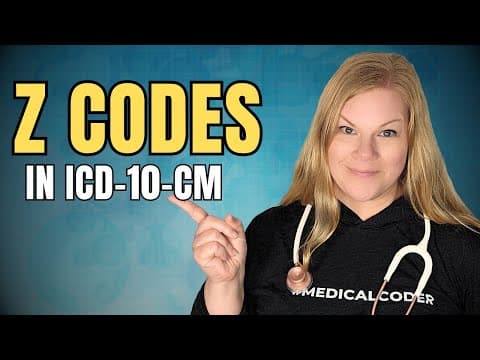 How Do You Know When to Use a Z Code in ICD-10-CM? thumbnail