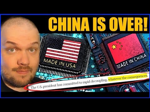 China Was Just Sent Back to the Dark Ages | US starts aggressively cutting ties thumbnail