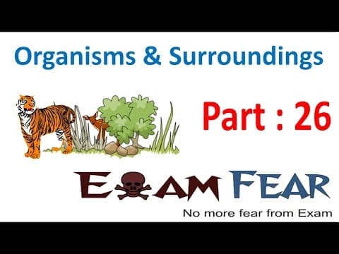 Biology Organisms & Their Surroundings Part 26 (Living Organisms Move) Class 6 VI thumbnail