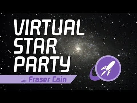 Virtual Star Party 14: Dueling Andromeda Edition (With a Starlink Unboxing). thumbnail
