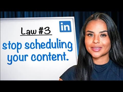 I spent $30,000 to learn the 7 laws of linkedin thumbnail