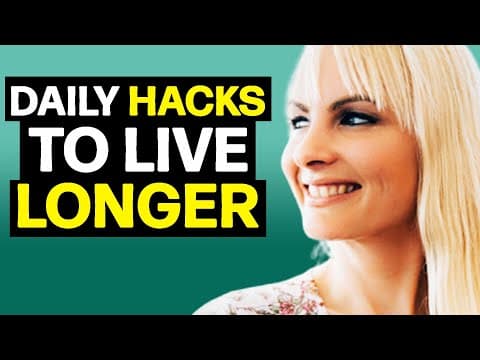 Use These DAILY HACKS To Prevent Disease & LIVE LONGER! | Dr. Gemma Newman thumbnail