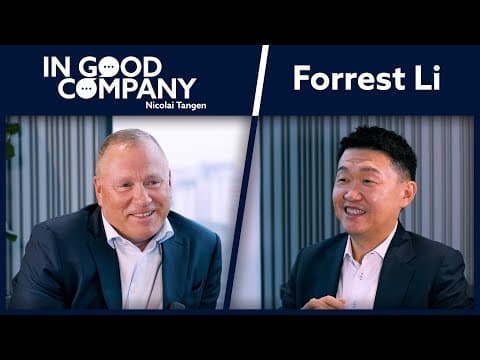 Forrest Li - CEO of Sea | Podcast | In Good Company | Norges Bank Investment Management thumbnail