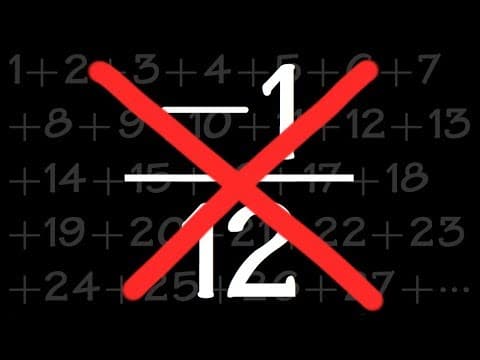What Is the Sum of Positive Whole Numbers? thumbnail