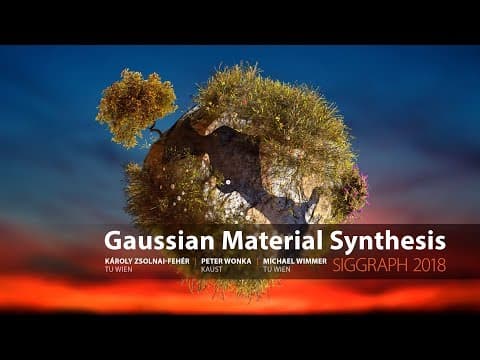 Gaussian Material Synthesis (SIGGRAPH 2018) thumbnail