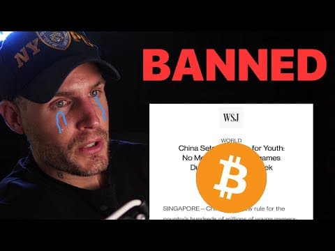 LEAK! China BAN Kills These Alt Coins! (URGENT) thumbnail