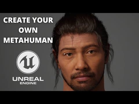 How to Create your Own Metahuman for Unreal Engine 5 Tutorial thumbnail