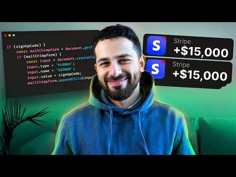 How to turn Coding into a One Person Business In 2026 thumbnail