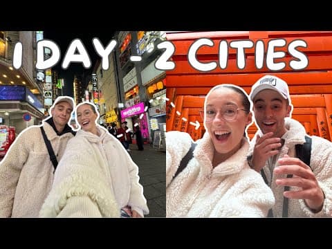Day 7 In Japan! - Exploring Kyoto & Thrifting In Osaka! thumbnail