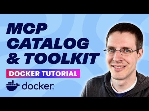 How to Use Docker MCP Catalog and Toolkit (Docker Tutorial) thumbnail