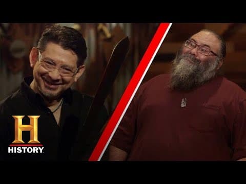 Forged in Fire: Beat the Judges: IDA SWORD SHOWDOWN (Dave Baker vs Tobin Nieto) (Season 1) | History thumbnail