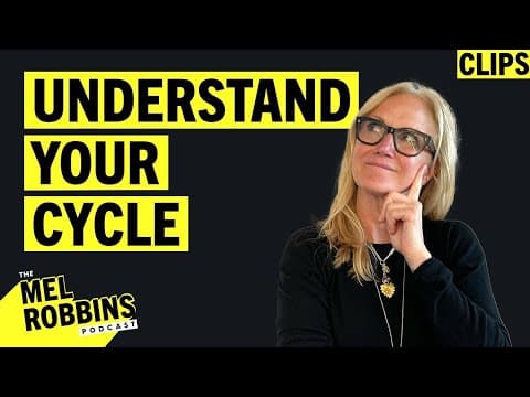 What ACTUALLY Happens During Your Monthly Cycle | Mel Robbins Podcast Clips thumbnail