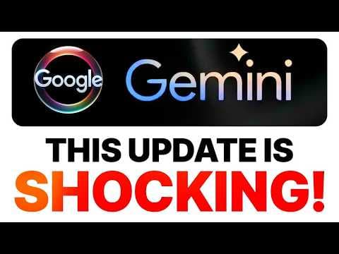 Google Gemini 2.5: Build ANYTHING! thumbnail