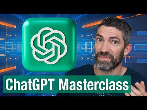 The ULTIMATE Guide to ChatGPT in 2024 | Beginner to Advanced thumbnail