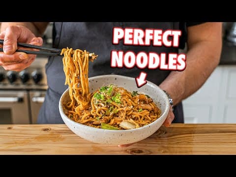 The Easiest Noodle Dish Ever (Yaki Udon) thumbnail