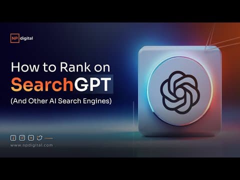 How to Rank on SearchGPT (And Other AI Search Engines) thumbnail