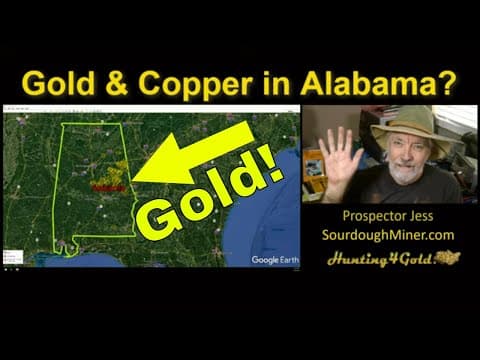 Where Can I Find Gold in Alabama? Copper Too (Gold Maps) thumbnail