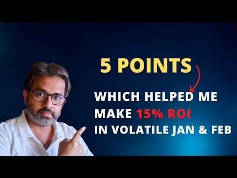 5 Points - Which helped me make 15% ROI in tough Jan & Feb thumbnail