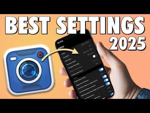 Best Settings for Blackmagic Camera App for PRO Video in 2025 (iPhone + Android) thumbnail