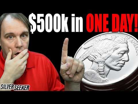 Silver CRUSHES $85 - Dealer Says Stackers are Doing THIS! thumbnail