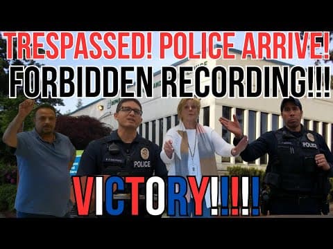 TRESPASSED! POLICE ARRIVE! - VICTORY!!!!! thumbnail