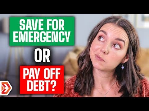 Should I Build an Emergency Fund or Pay Off Debt First? thumbnail
