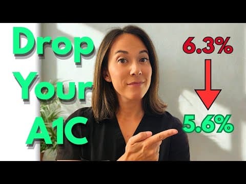 Lower Your A1C EASILY With Supplements (Doctor Explains) thumbnail