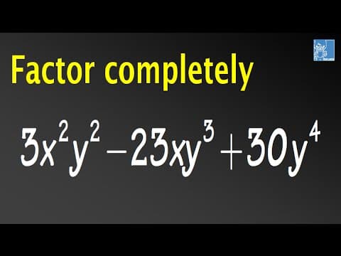 Factor a crazy trinomial thumbnail