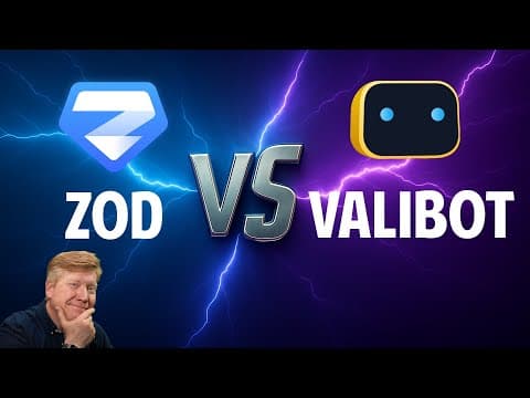 Zod VS Valibot: JS/TS Validator Battle! thumbnail