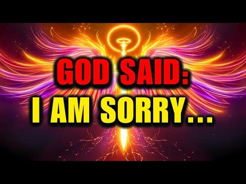Chosen One 🚨 GOD Breaks the Silence — This TRUTH Can No Longer Be Hidden 🙌 thumbnail